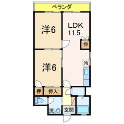 アーバンステージ七番館の物件間取画像